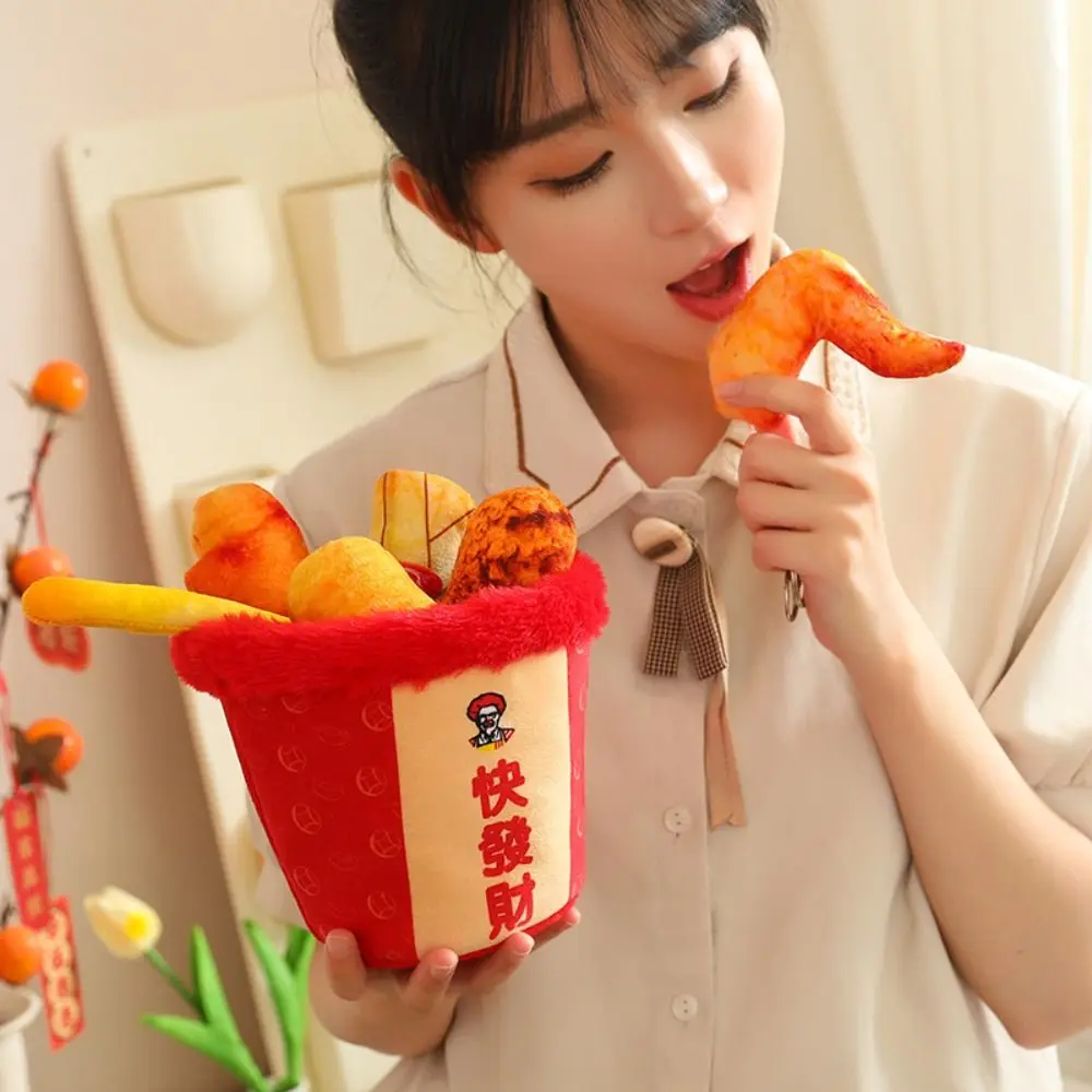 Pretend Cooking Gefüllte Plüschpflanzen Lebensechte weiche Topfpflanze Plüschpuppe Fleischbällchen Kawaii Hot Pot Spieße Stofftiere