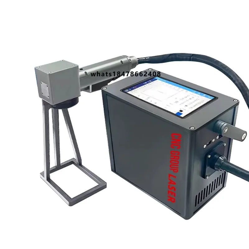 Easy Operation Portable Fiber Marking Machine Handheld Code Date Printer for Metal Plastic Bags