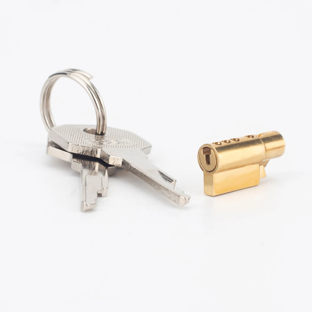 BDSM Keys Accessories For Chastity Cage Brass Lock Core For Replacement Chastity Lock Device Accessories Aldult Sex Toys For Men