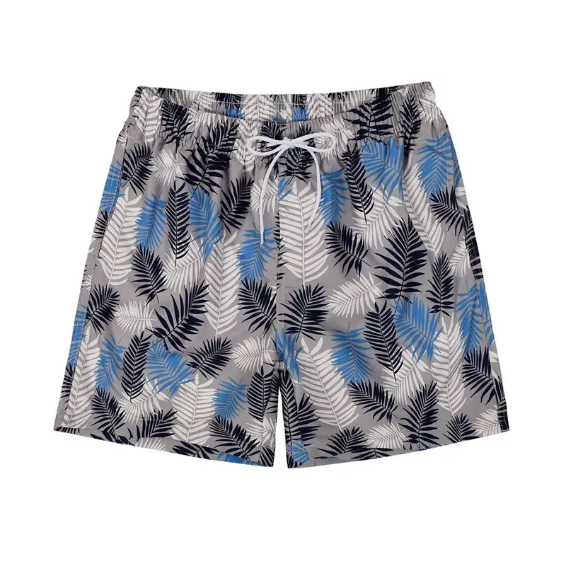Leaves Flowers 3d Printed Shorts Men Hawaii Flamingo Banana Beach Shorts Outdoor Sports Fitness Surf Quick Drying Board Shorts