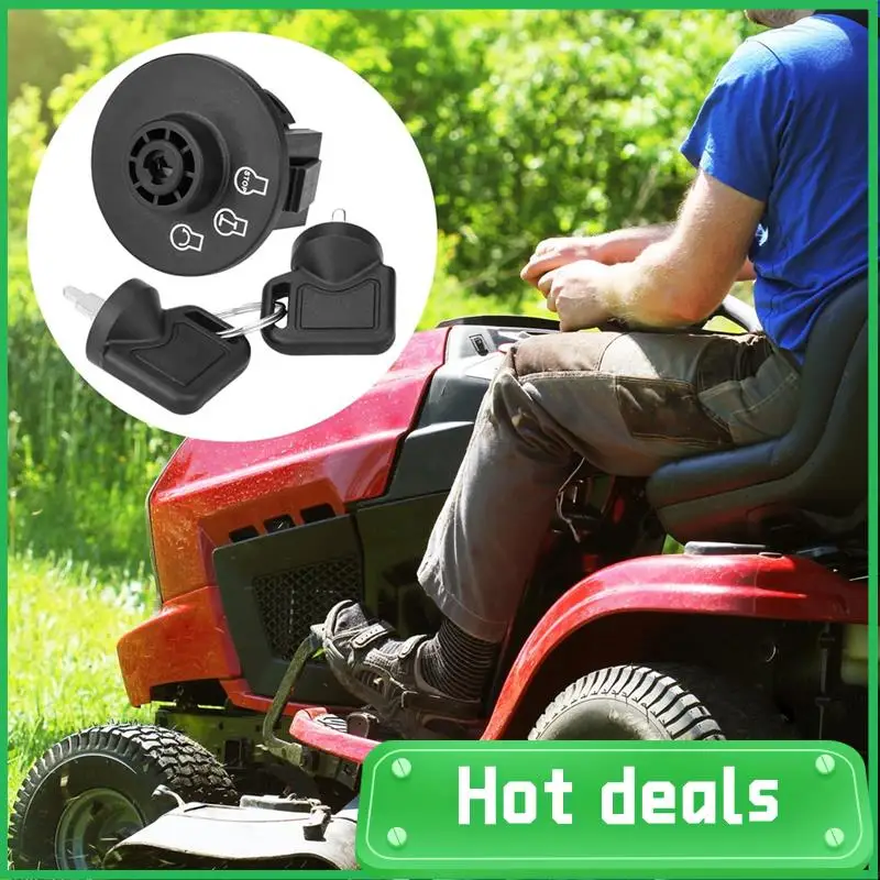 

AC62-переключатель зажигания, 3-позиционный с ключом для Exmark Toro 117-2221 137-4100 Z Master Time Cutter SS ZS Series