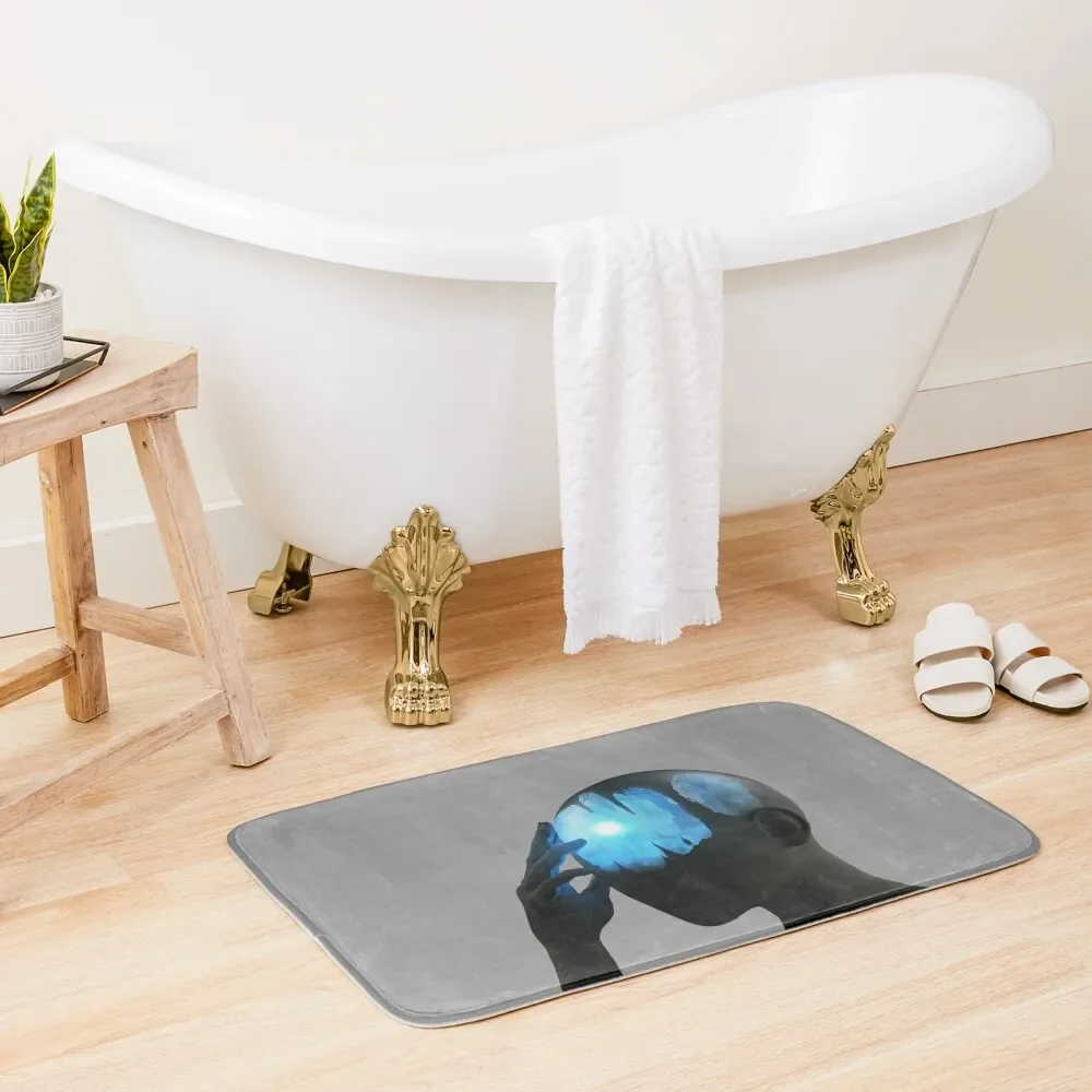 Creative/Deep Thinking Bath Mat Carpet For Bath Anti-Skid Bathroom Carpet Mat