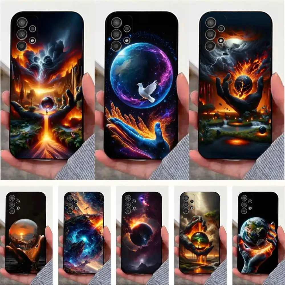 

Friendly Art Environmental Case For Samsung S25,S24,S23,S22,S20,S21,S10,Ultra,Plus,Lite,FE,Soft Silicone Black Cover