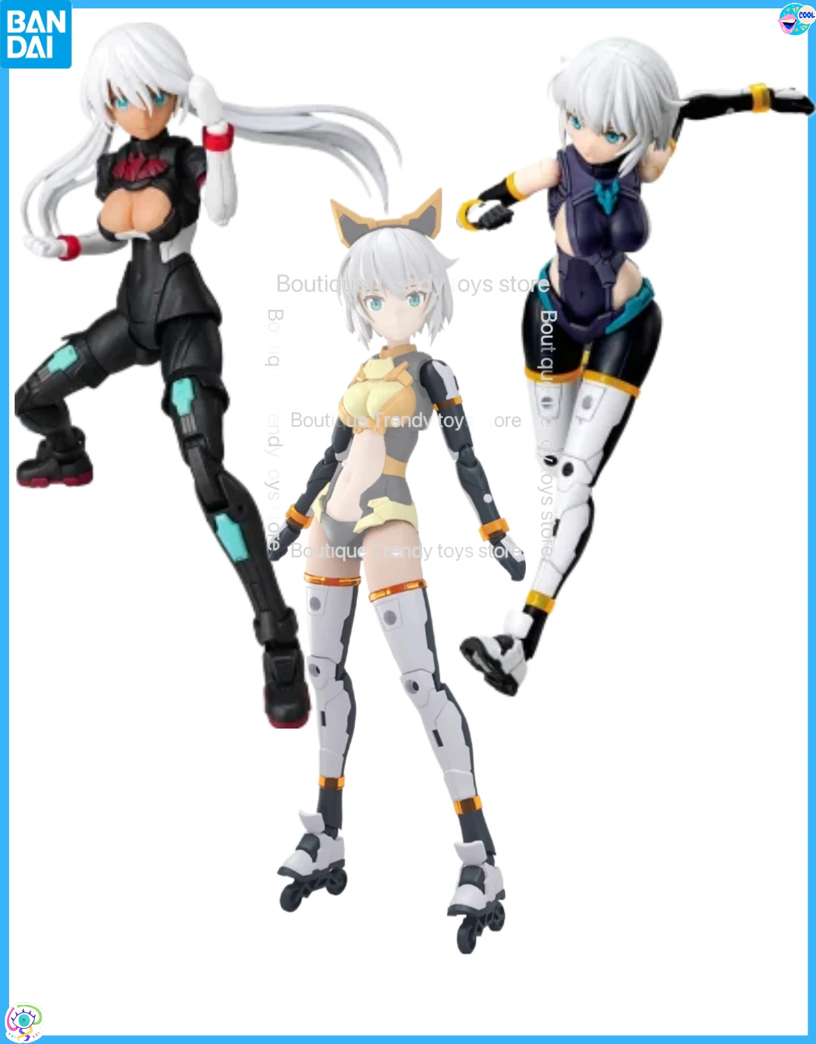 

Bandai Genuine 30MS OPTION PARTS SET 18(SERGEANT COSTUME) SET 19(DASH UNIT)Anime Action Figure Assembly Model Toys Gift Children