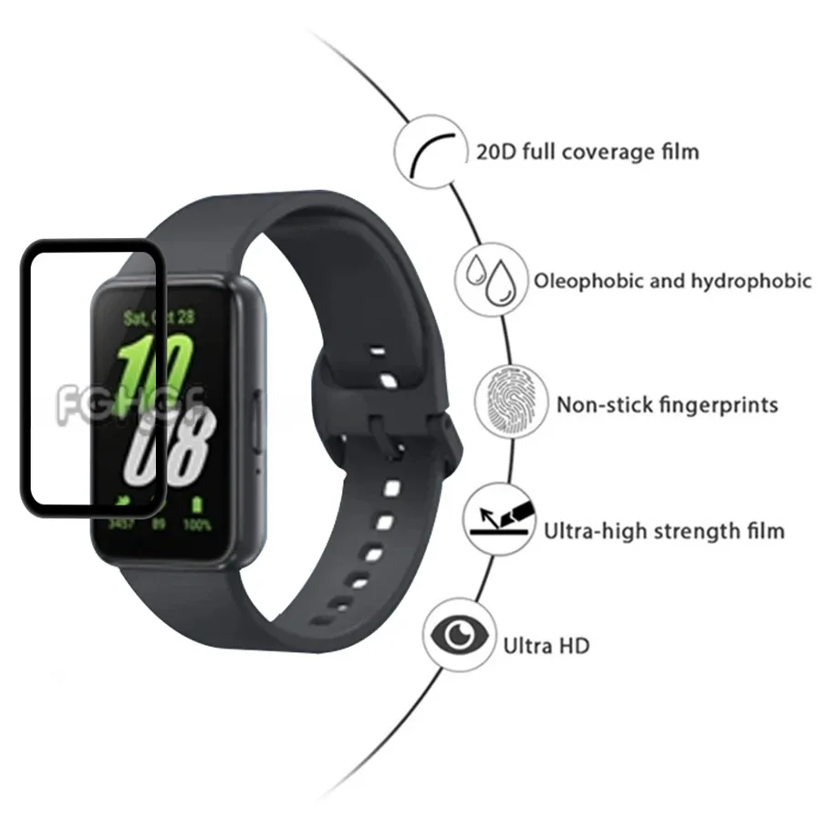 Full Coverage Protective Film For Samsung Galaxy Fit 3 Anti-scratch Screen Protector For Samsung Fit 3 Accessories Not Glass