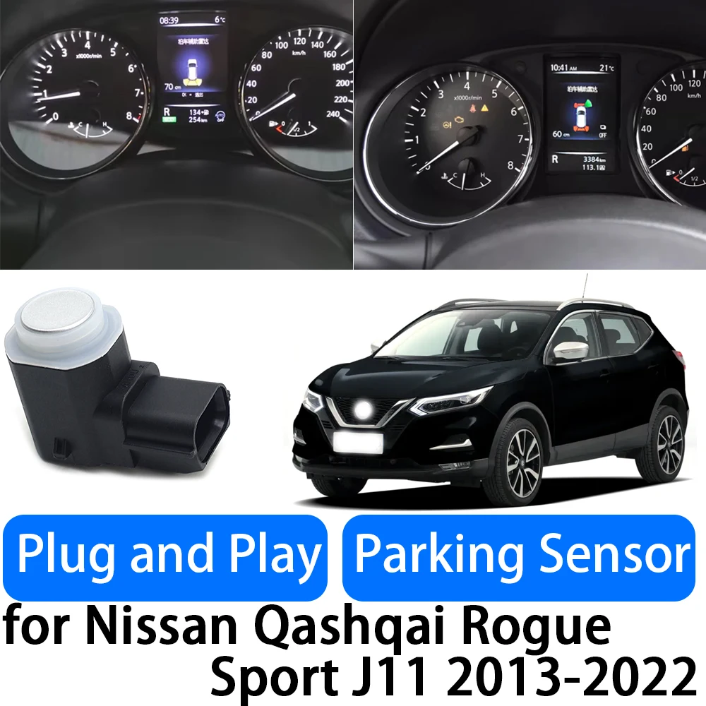 For Nissan Qashqai Rogue Sport J11 2013-2022 Reverse Radar Precision Detection & Easy Install OEM Fit Parking Sensor System