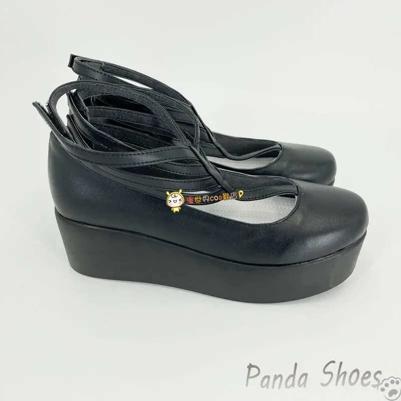 Akemi Homura Cosplay Schuhe Anime Puella Magi Madoka Magica Cos Schwarze Stiefel Cosplay Kostüm Prop Schuhe für Halloween Party