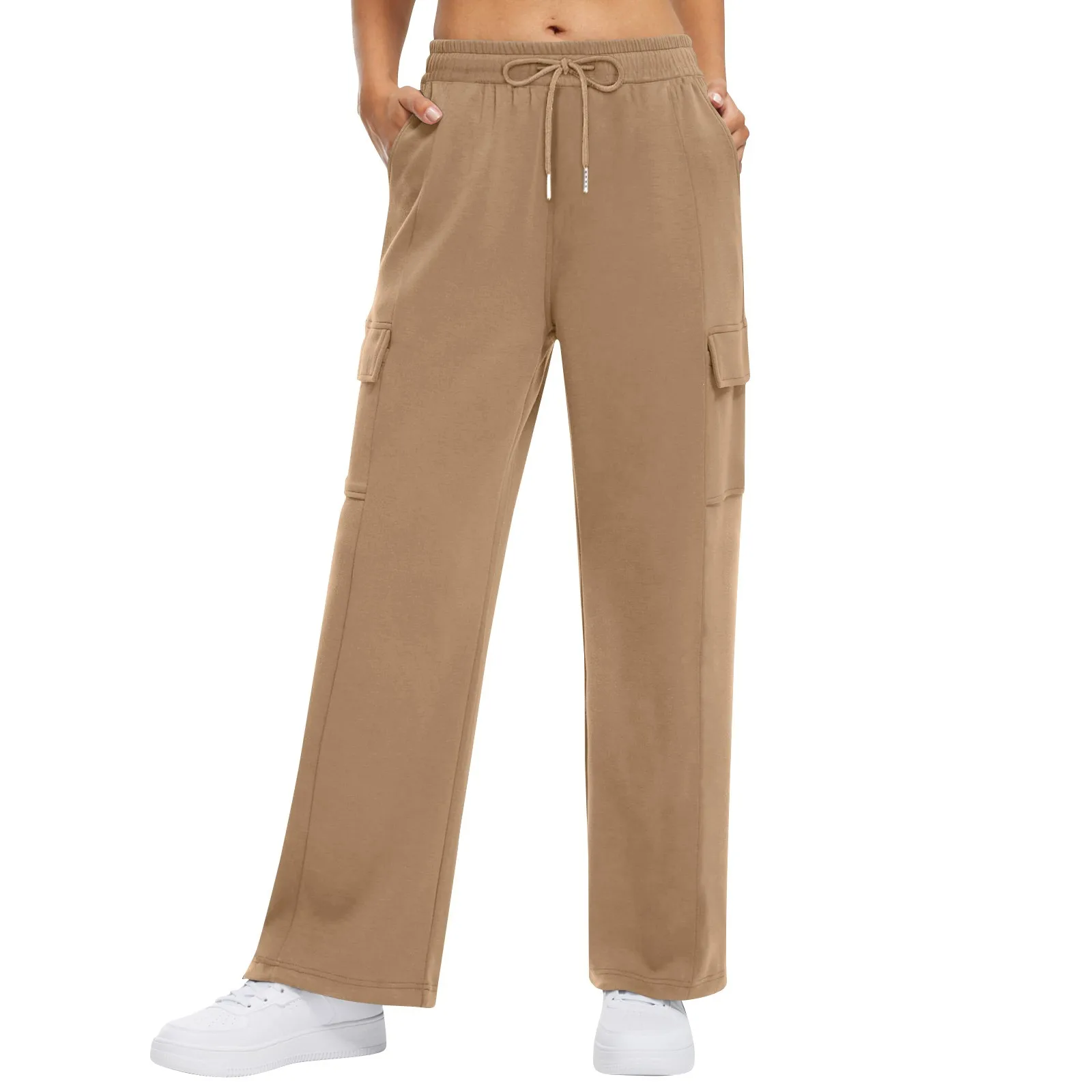 

Womens Sweatpants Women'S Drawstring Elastic Waist Baggy Straight Leg Sweatpants Casual Trousers Joggers Pants For Women Fall