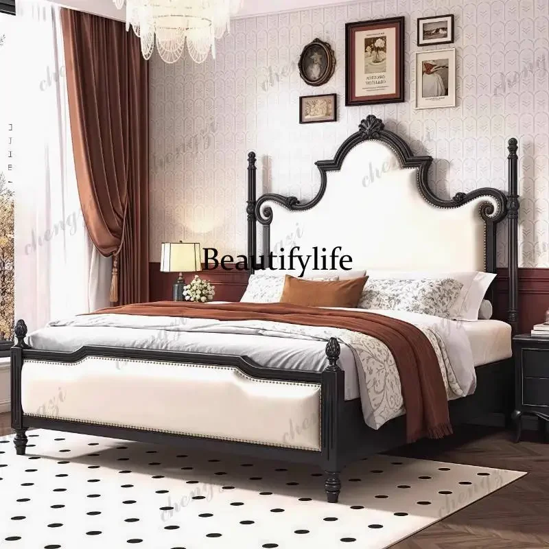 

F182 King Wooden Camas De Dormitorio Furniture Adults Mattresses Double Bed Accessories Frame Freeshippings Bedroom Double Bed