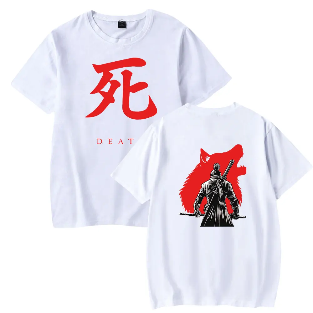 Sekiro Shadows Die Twice Tshirt Crewneck Short Sleeve Men Women T-shirt Harajuku Streetwear 2022 Casual Style Clothes