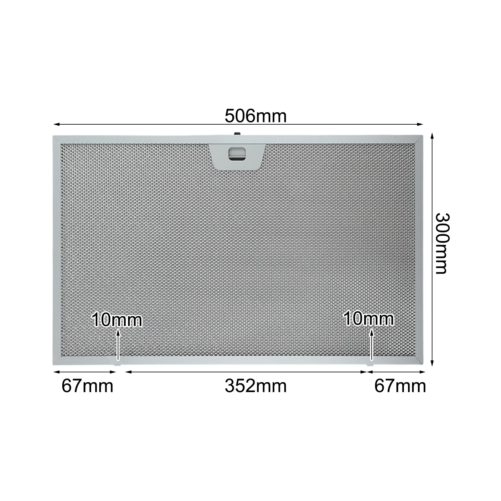 For Range Hood Maintenance Metal Mesh Extractor Filter Range Hood Vent Filter 5 Layers Of Filtration Easy Installation Process