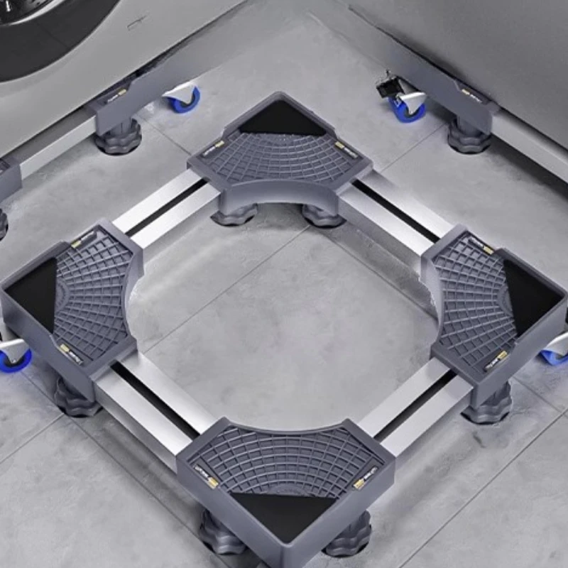 

Special base for general washing machine, mobile universal wheel, automatic drum bracket, which can raise the storage bracket
