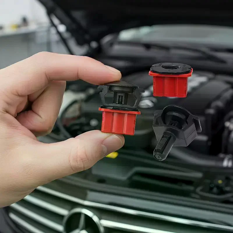 Car Radiator Water Tank Retainer Fasteners 1/2/3Pcs OEM Standard Long Lasting for Auto Regular Maintenance Work