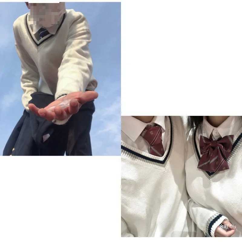 الخريف الشتاء سميكة البلوز طويلة الأكمام محبوك سترة الرجال سترة قاعدة قميص DK طالب زوجين الزي المراهق