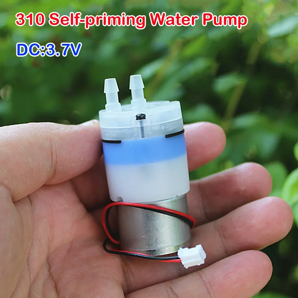 Micro Water Pump DC 2V 3.7V Mini 310 Motor Self-priming Pump Small Diaphragm Large Flow Water Dispenser