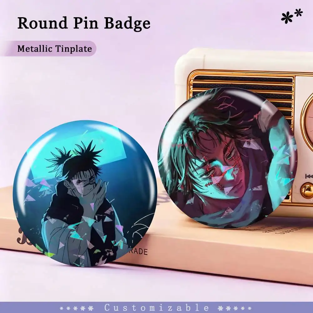 Jujutsu-K C-Choso Custom Tinplate Round Button Badge Pins Brooches