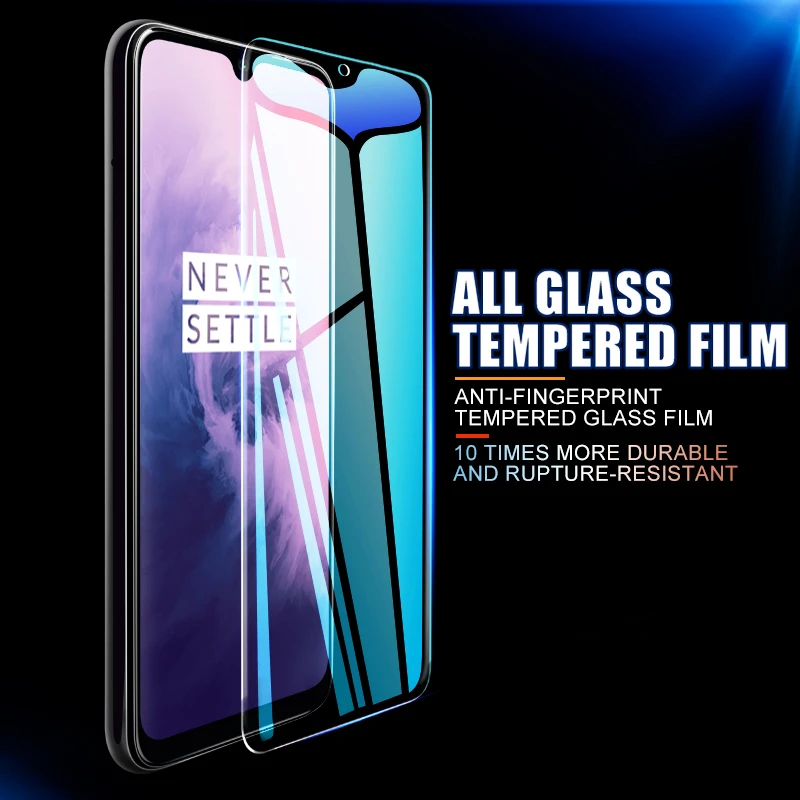 3Pcs Full Cover Tempered Glass on the For OnePlus 7 7T Screen Protector For OnePlus 6 6T 5 5T 3 3T 7 7T Protective Glass Film image 2