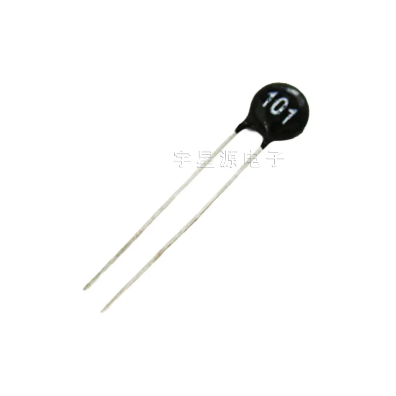 100Pcs/Full series MF11 temperature compensation NTC thermistor 101 100R small blackhead diameter 5MM