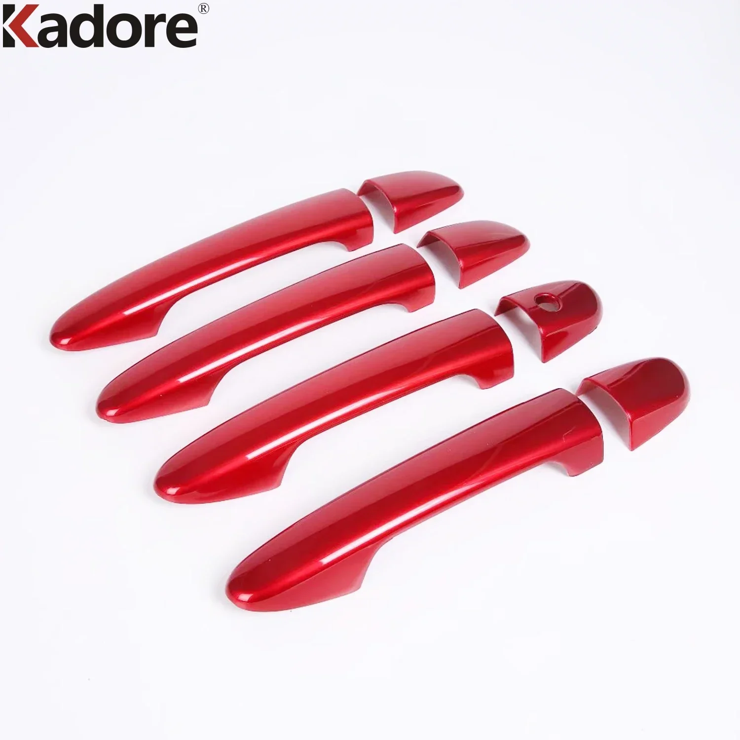 لمازدا CX8 CX-8 2017 2018 2019 2020 2021 2022 2023 2024 2025 كروم سيارة الجانب غطاء مقبض الباب الكسوة الملحقات الخارجية #5