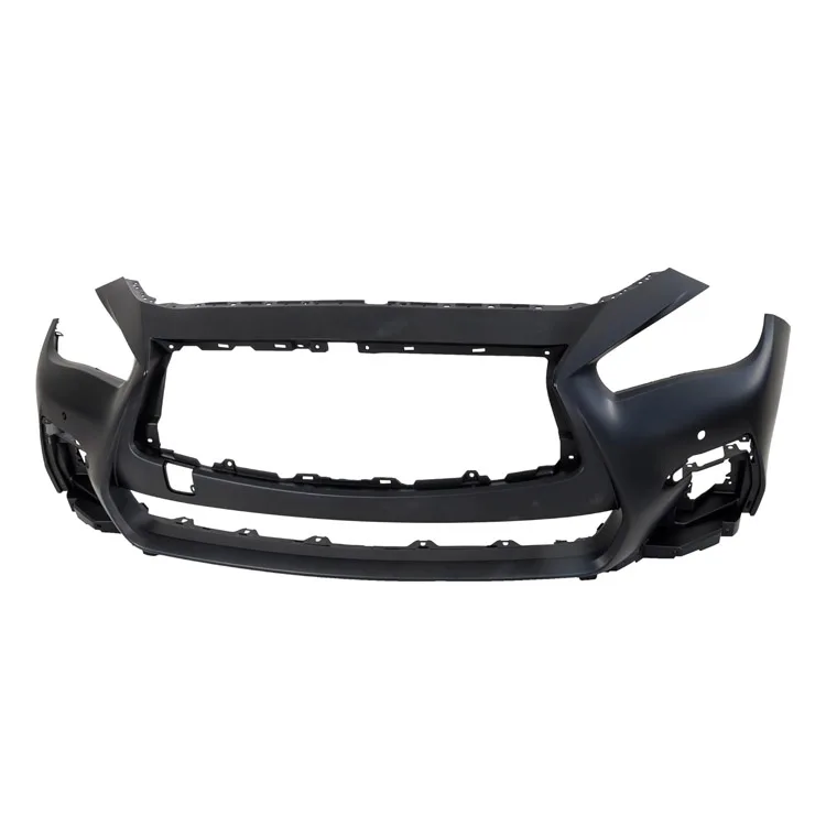 

Factory Sale High Quality For Front Bumper Cover For Q50 2018-2023, Primed (Ready To Paint), Compatible With Red Sport