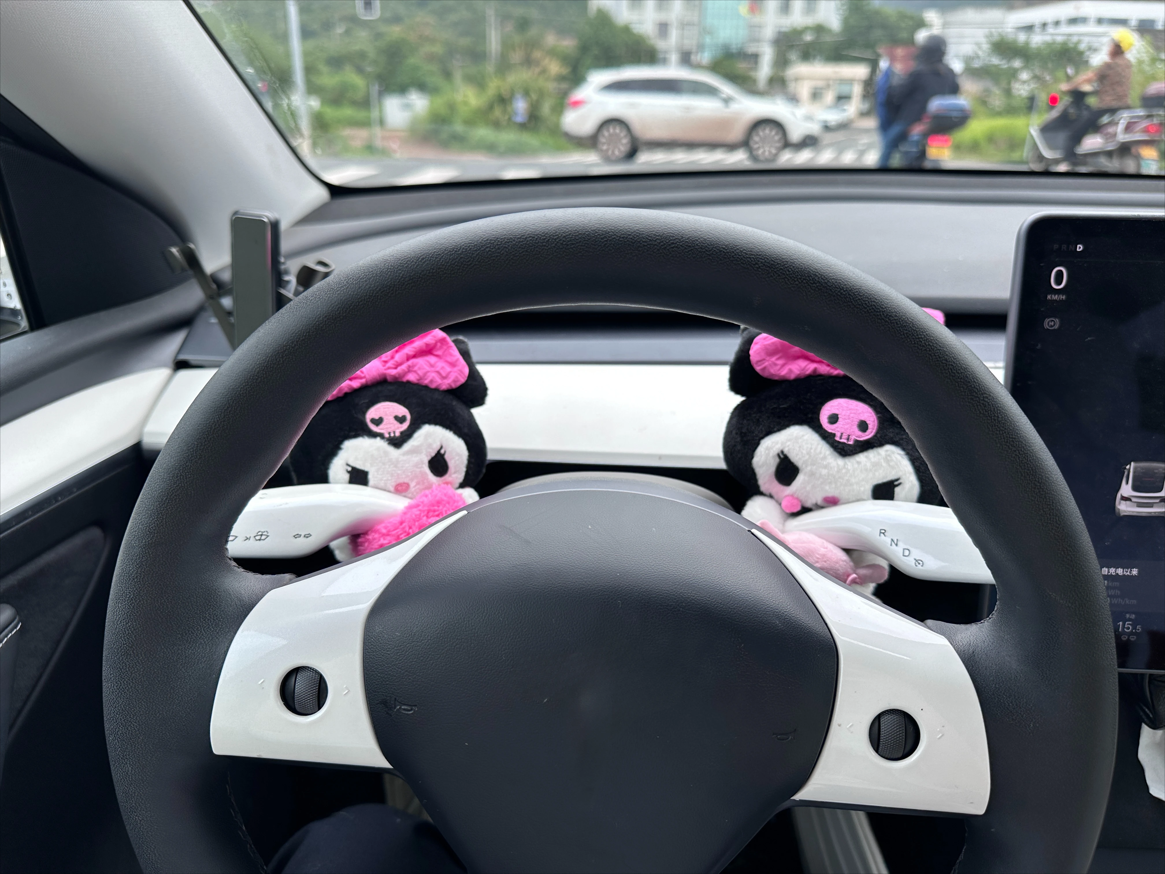 Sanrio minha melodia cinnamoroll kuromi protetor de cinto de segurança do carro dos desenhos animados anime personagem acessórios carro kawaii decoração presente