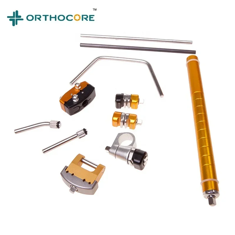 Rod Clamp External Fixation Orthopedic Surgical Instruments Hoffman System 3-4mm Pin to 5mm Stryker Hoffmann External Fixation