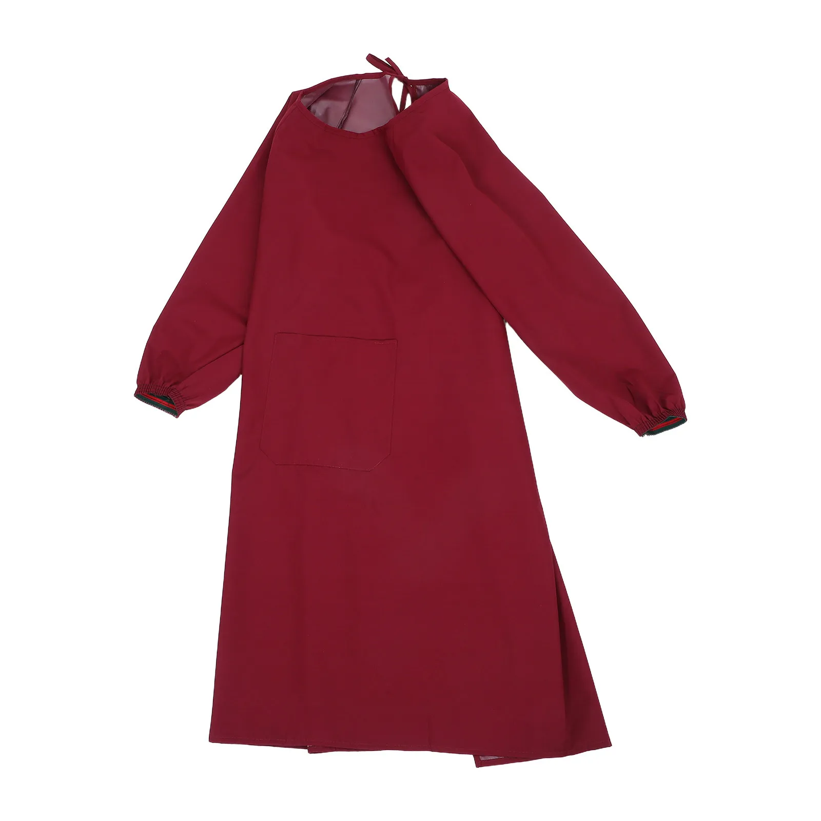 

Waterproof Apron Long Sleeve Oil Proof Kitchen Cooking Dishwasher Protective Pocket Apron for Home Restaurant Aprons for Adults