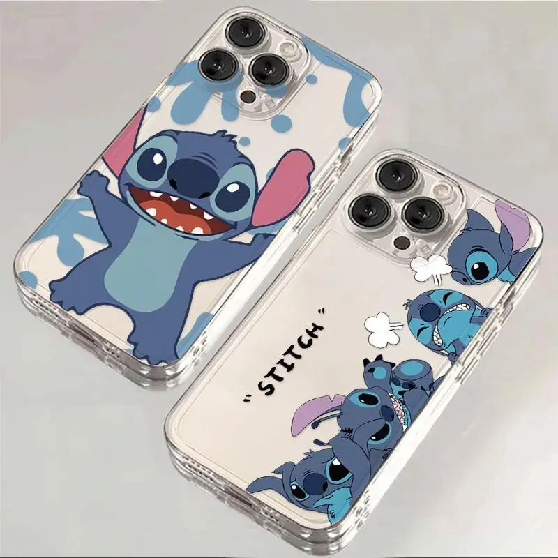 Case For VIVO Y17 Y15 Y12 Y12I Y20 Y11S Y33S Y21S Y21 Y22S Y16 Y15S Y01 V25 Y35 V20 V20SE V27 V27E cover Disney Stitch