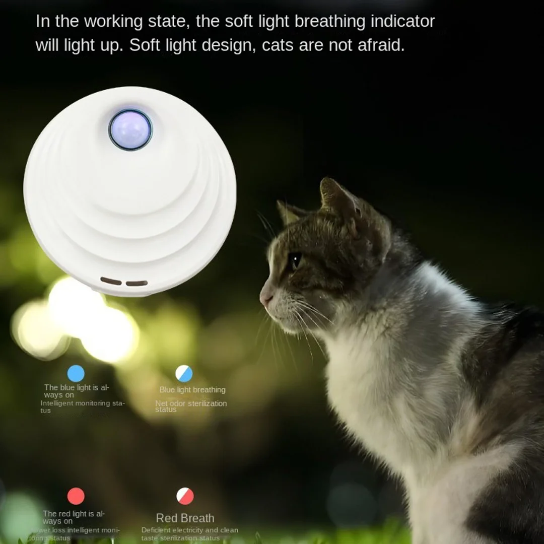 Nuovo produttore di prodotti All'ingrosso Pet Smart Odor Purifier Deodorante Sterilizzazione e rimozione degli odori Deodorante per ambienti freschi