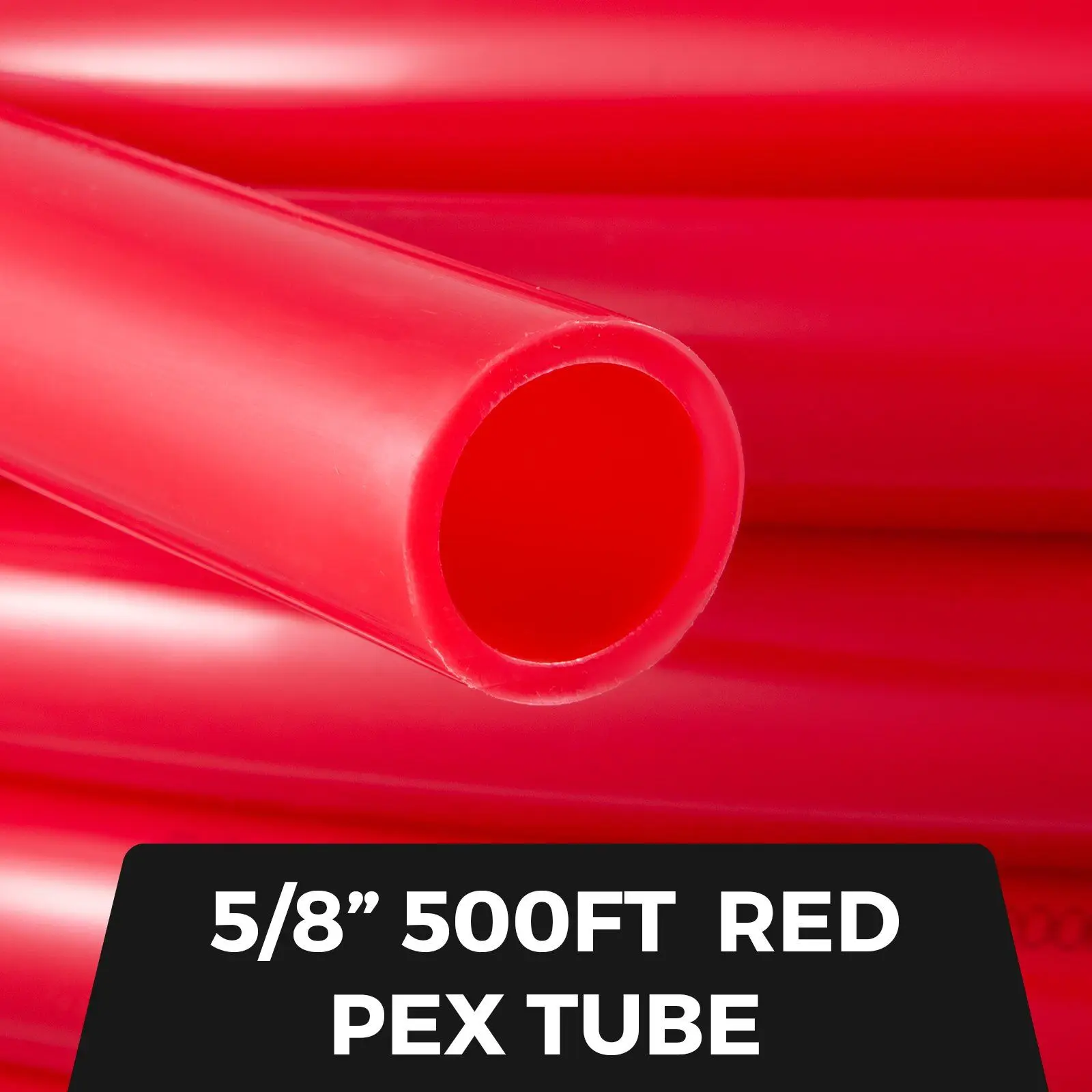 PEXパイプ 1/2インチ、2 x 100フィート 長さ PEX-Aフレキシブルパイプ 飲料水用、温水/冷水用PEX配管