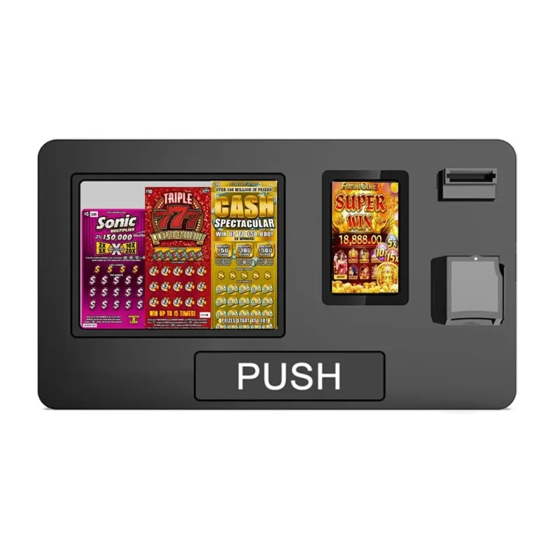 Lottery Vending Machine Small Desktop Wall Mounted Commercial Intelligent Touchless Automatic Credit Card Payment Customized