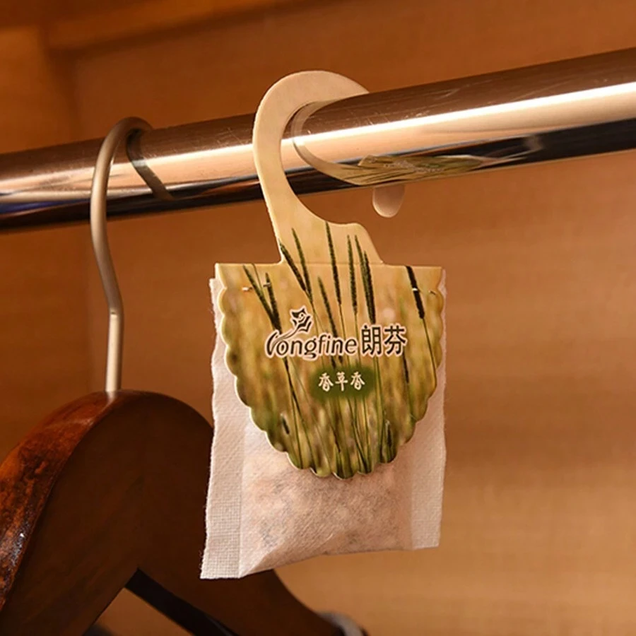 5/10 Stück Kleiderschrank-Hängebeutel, anhaltender Duft, duftende Taschen für Schrank, Zimmer, Schubladen, Badezimmer, Lufterfrischer, Aromatherapie – Detail 6