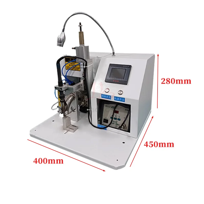 Semi-automatic Soldering Machine USB Data Cable Uniformity of Solder Joints Electric Pneumatic Soldering Machine Inclined Solder