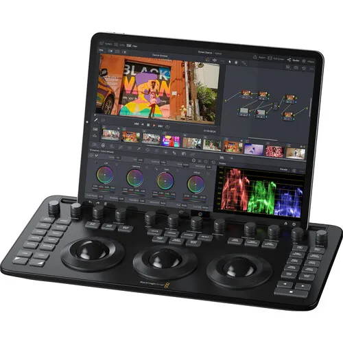 New Blackmagic Design DaVinci Resolve Micro Color Panel for Photography Studio