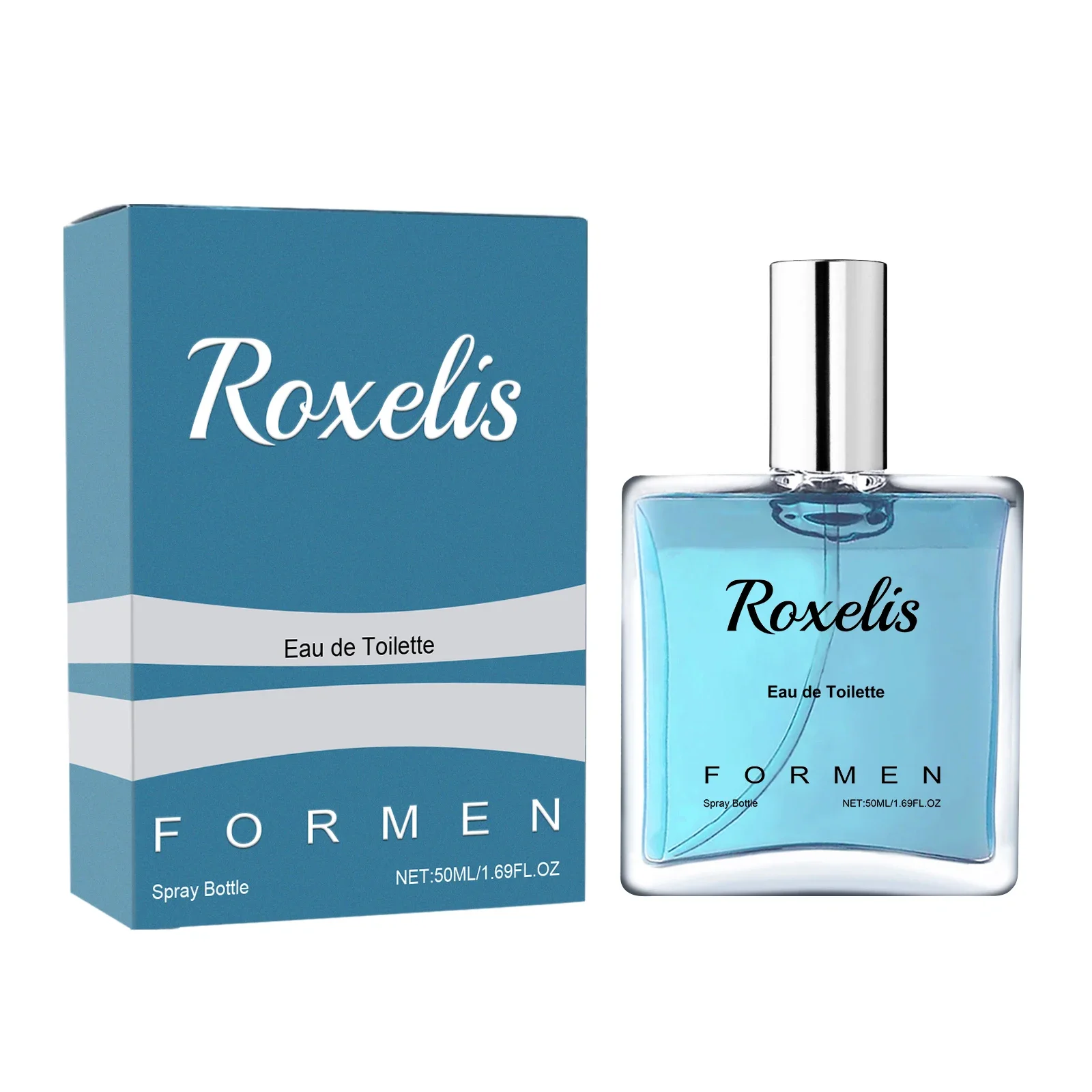 Roxelis Men's Eau De Toilette Spray Lasting Fragrance Fresh Natural Elegant Release Charm Dating Atmosphere Niche Perfume