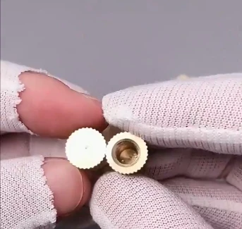 Blind Hole Copper Flower Nut M3 M4 M5 M6 M8 B-Type Blind Hole Single Pass Nuts Molding Knurled Nuts Thread Insert Embedded Nut
