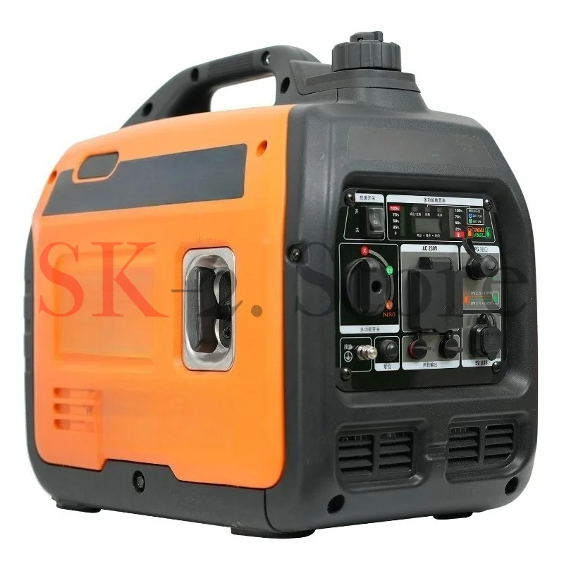 Dual-purpose/LPG gas generator 220V silent frequency conversion portable outdoor