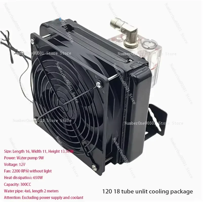 

Мини-радиатор с водяным охлаждением для телефона, ноутбука, 3D-принтера, портативное внешнее устройство для отвода тепла