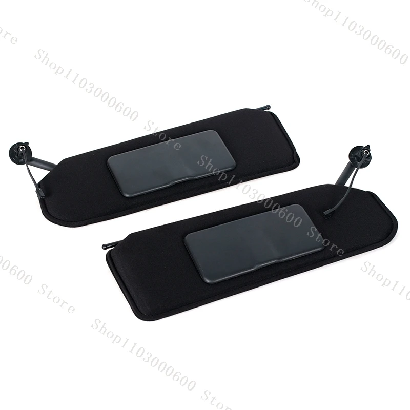 For Chevrolet Corvette C5 1997-2004 Car Interior Roof Sun Visor Sunshield  Sunshade With Light Makeup Mirror 10442033 10442034