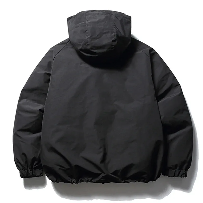 90% الأبيض بطة أسفل السترات الرجال الشتاء رشاقته الدافئة البخاخ الستر عارضة فضفاض مبطن سترات معاطف #3