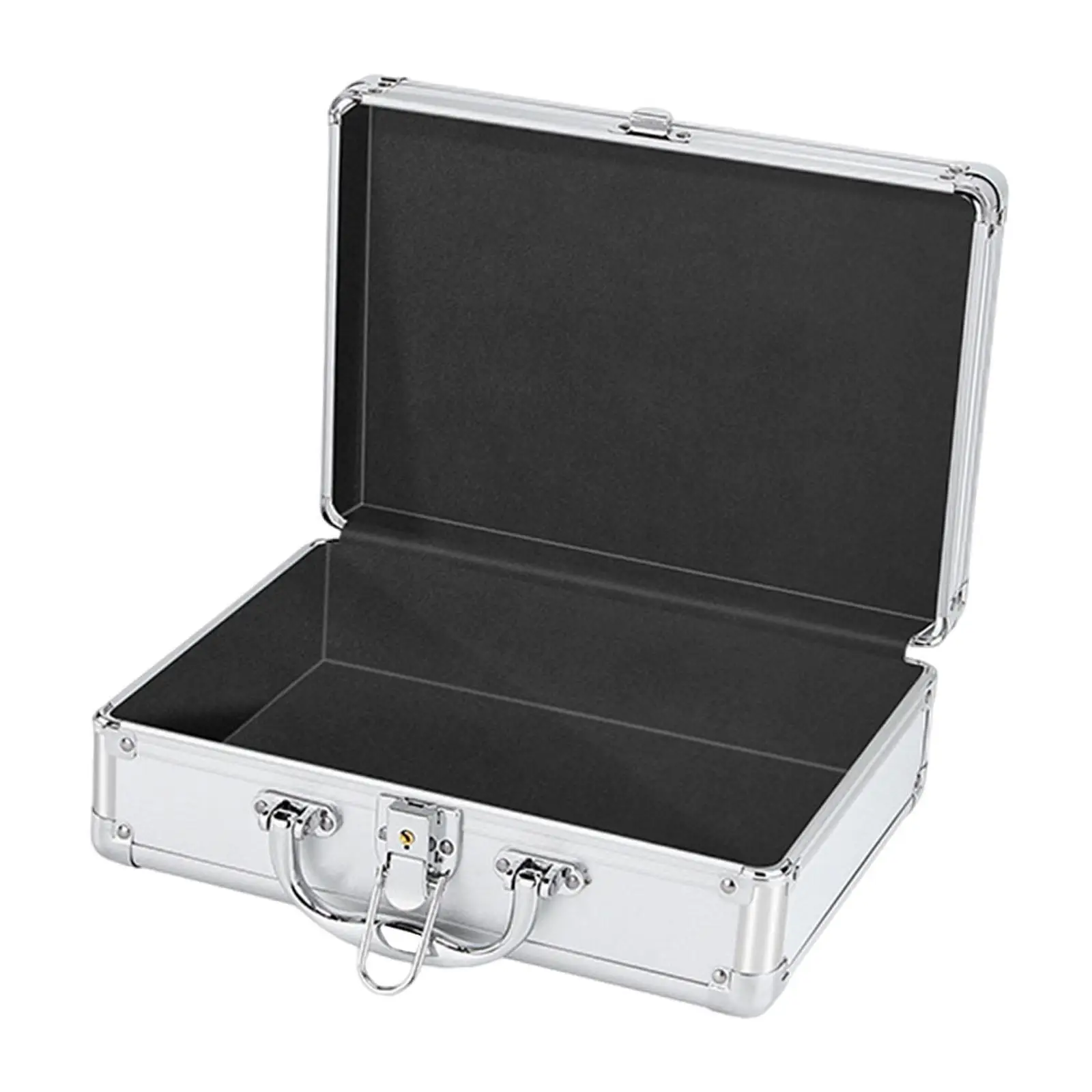 Portable Tool Box Hard Case with Lock Carry on Shockproof Protection Carrier Storage Organizer for Travel Test Instruments