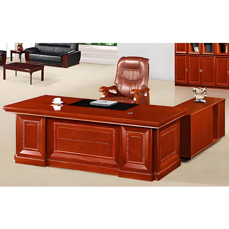 

Office Workstation l Shaped Desk Modern Work Ceo boss Executive Furniture Luxury Desks for Room Table Modern Design