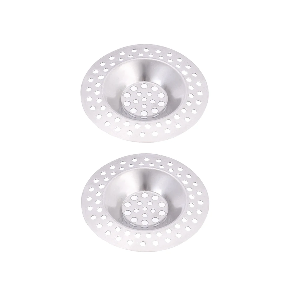 

5 Pcs Steel Floor Drain Filter Net Kitchen Bathroom Filter Net Anti-clogging Floor Drain Hair Strainer Sink Guard Mesh