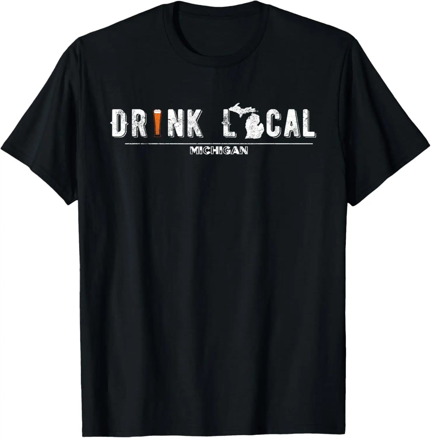 

Футболка Drink Craft Beer: Drink Local Michigan