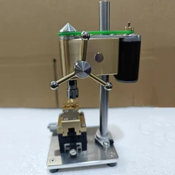 Desktop Bench Drill Mini Metal Bench Drill Adjustable Pressure Precision Bench Drill Watchmaker Tools Multifunction Table Drill