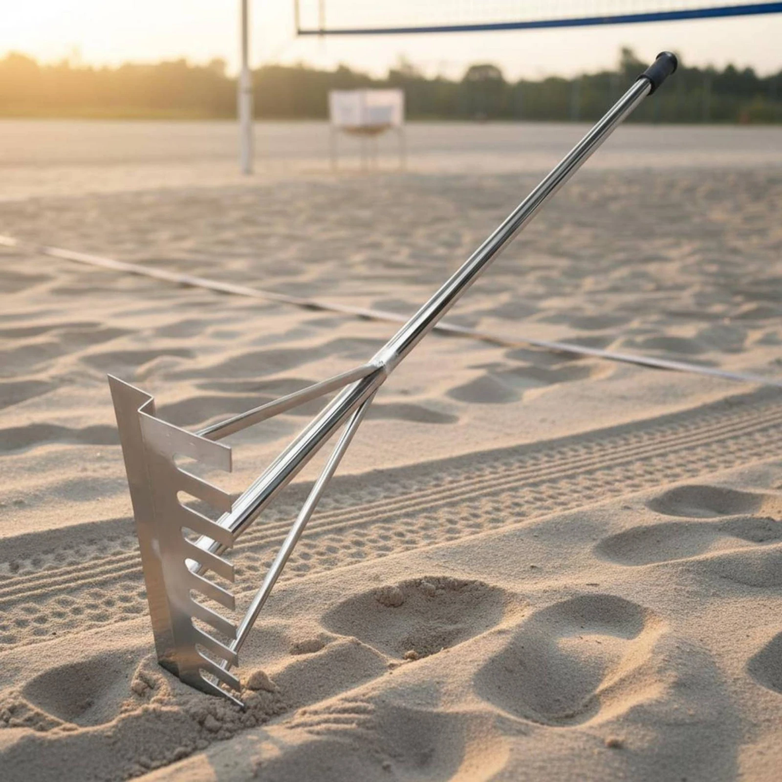 sand-leveling-rake-black-grip-track-sand-rake-sports-ground-equipment-wide-head-athletics-gear-long-lasting