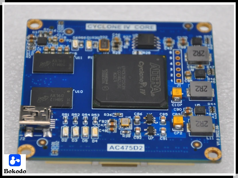 

INTEL Altera Cyclone IV FPGA AC475D2 DDR2 core development experimental board