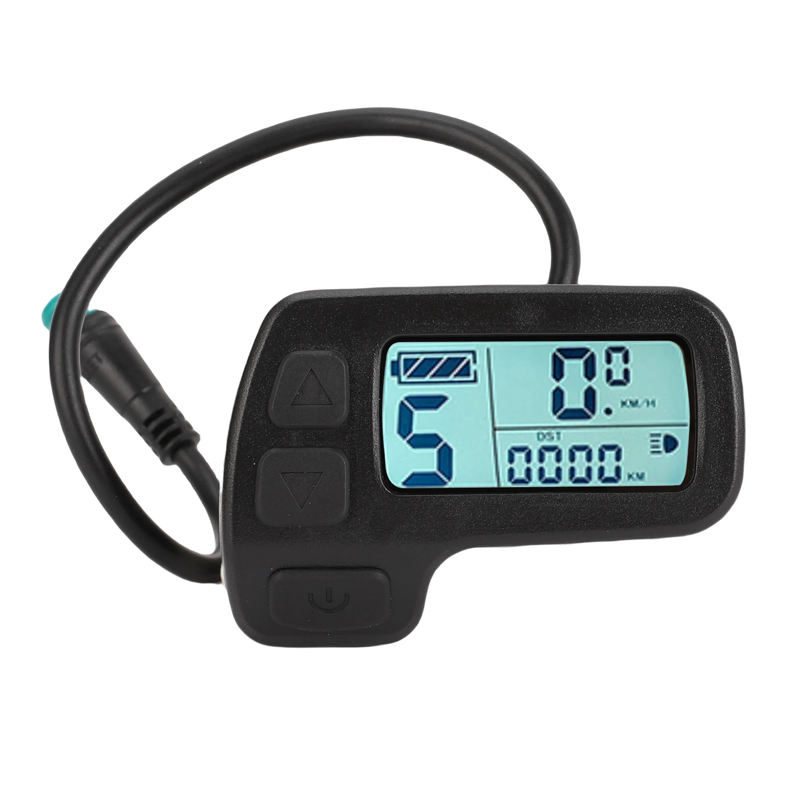 

Электрический велосипед, ЖК-дисплей, 24 В, 36 В, 48 В, экран электрического скутера, панель управления, прочный 5-ядерный водонепроницаемый разъем