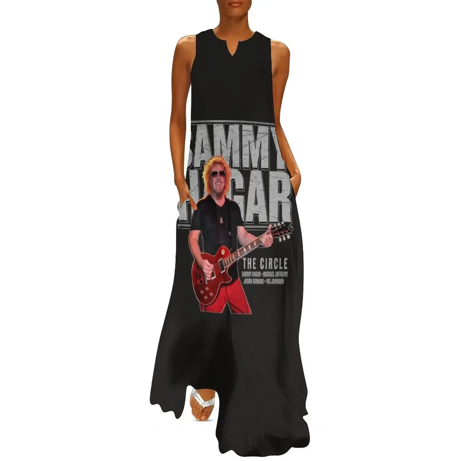 

sammy hagar summer tour 2017 Long Dress Dress for girls fairy dress Summer women's clothing