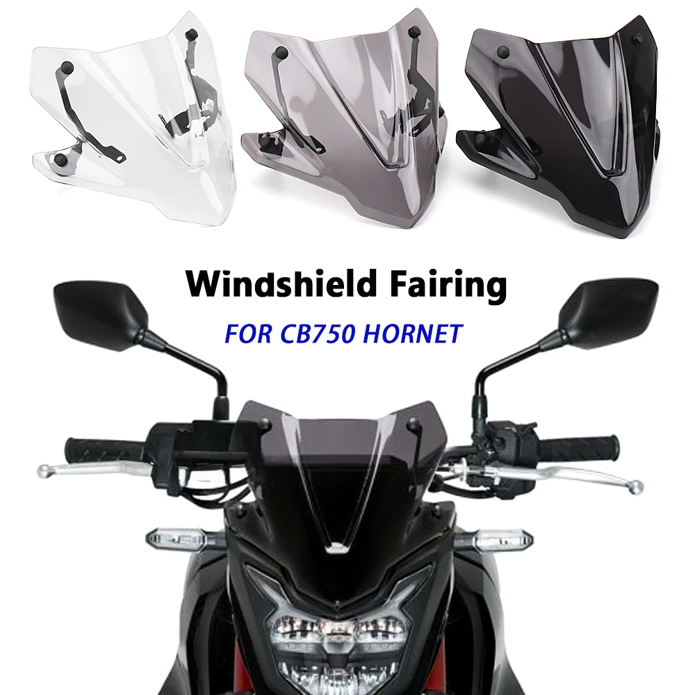 

CB750 HORNET 2023 New Motorcycle Windshield Extension For Honda CB750 Hornet Heighten Windscreen Deflector